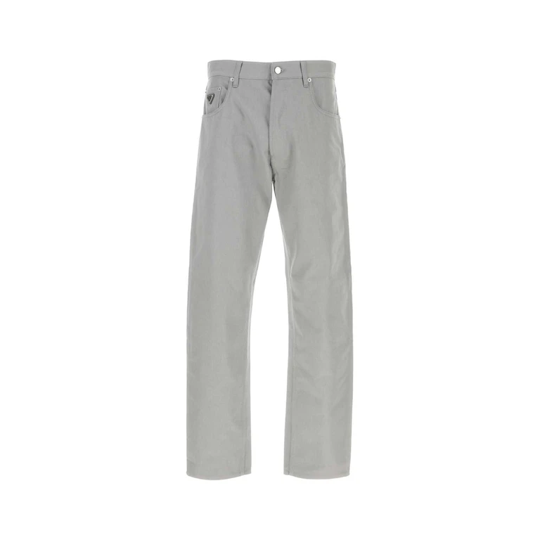 Prada Grey Denim Jeans Exterior: Cotton - Men
