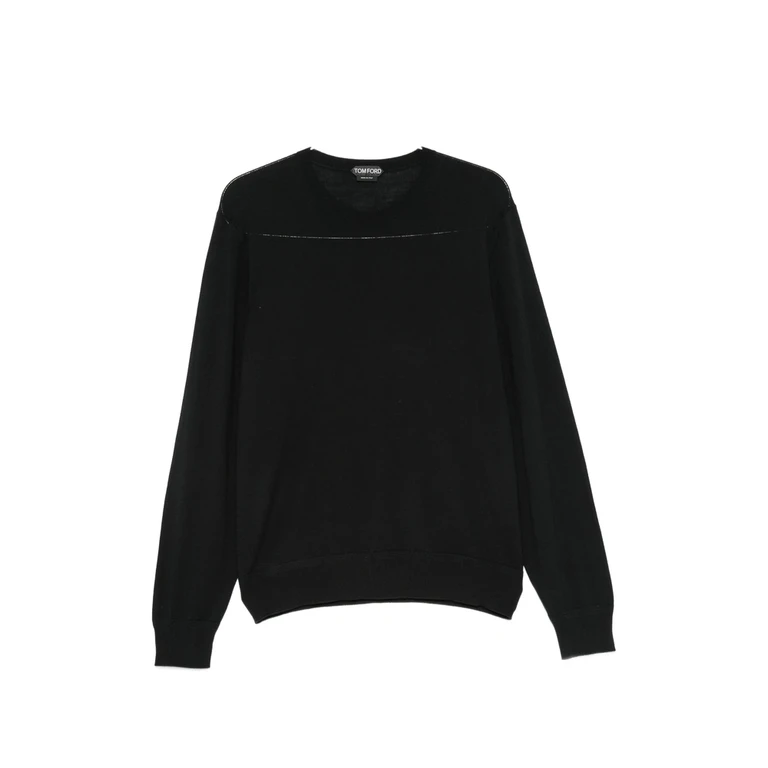 Tom Ford Long-sleeve Fine-knit Polo Shirt