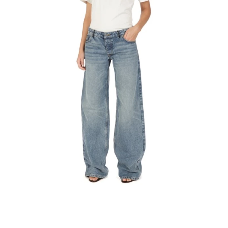 Bally Wide-Leg Cotton Denim Jeans