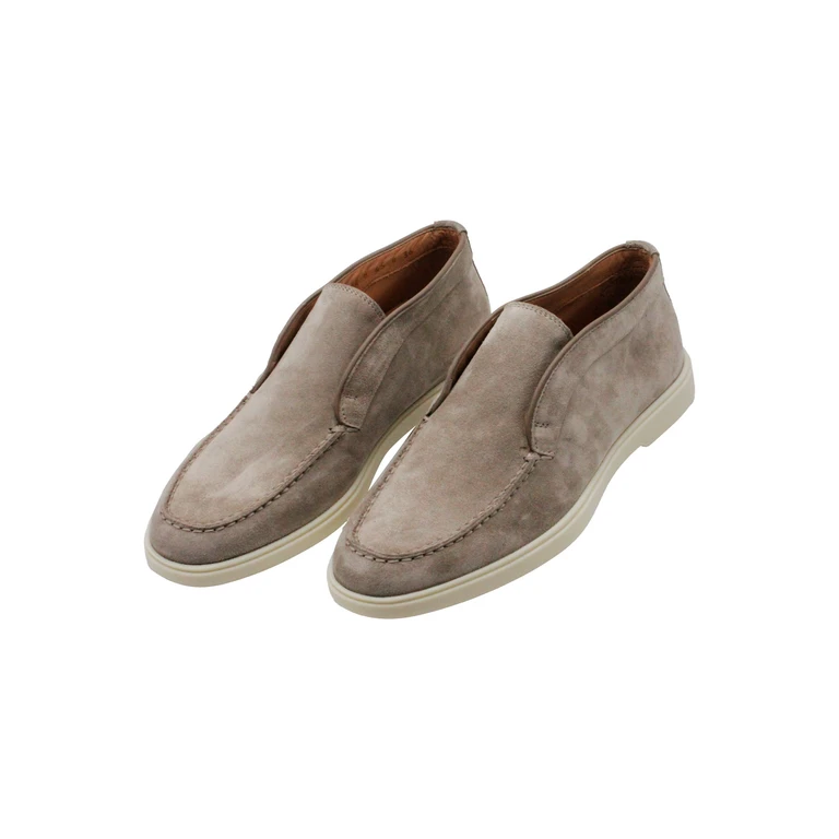 Santoni Flat Shoes Brown 100le - Women