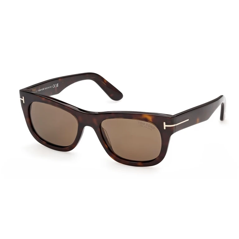 Tom Ford Marshall-02 Polarized Brown Square Mens Sunglasses FT1334 52H 54