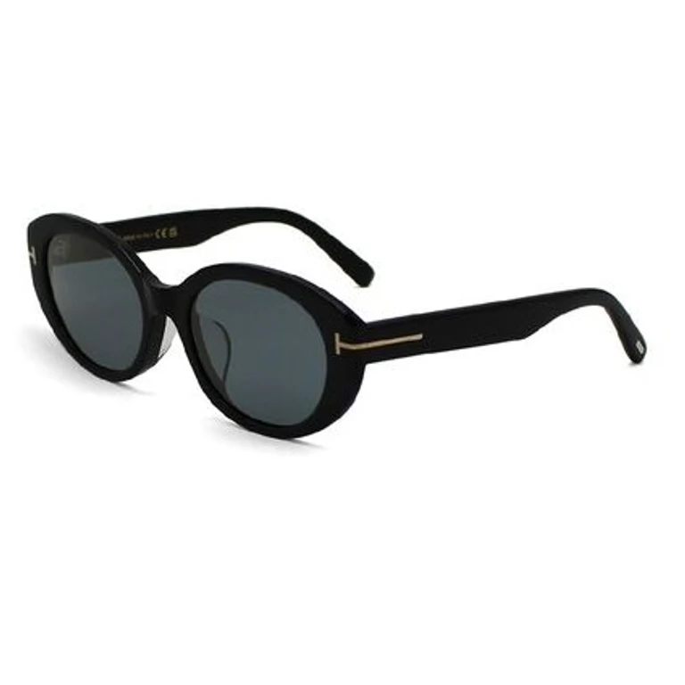 Tom Ford Smoke Oval Ladies Sunglasses FT1292-K 01A 54