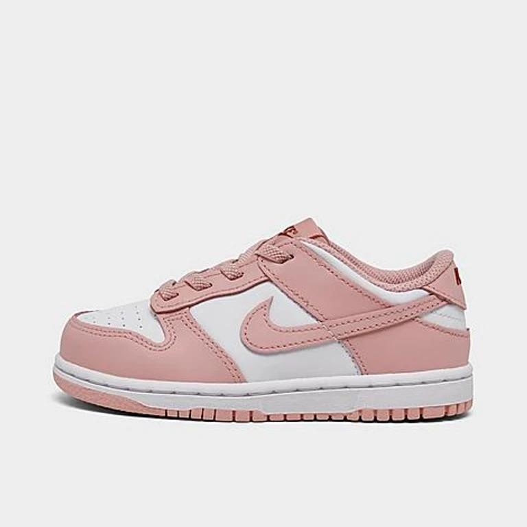 Nike Kinder Dunk Low Freizeitschuhe in White/Midnight Navy