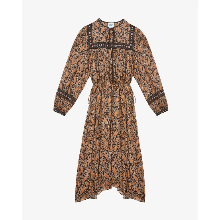 Robe Greila - Femme - Noir - Taille36 - Marant Étoile