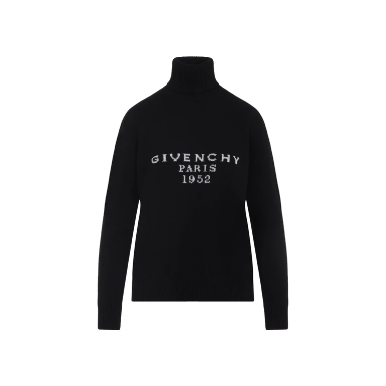 Givenchy High Neck Sweater Wool - Women