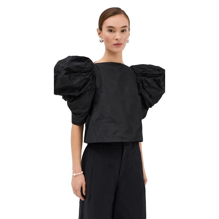 Nackiye Lolita Silk Top Noir 36
