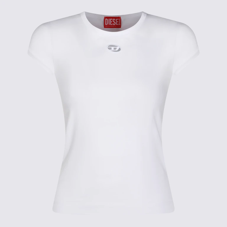 Diesel T-shirts and Polos White _co Ea - Women