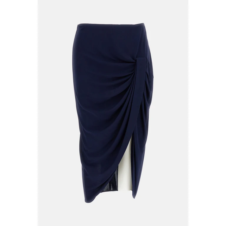Stella Mccartney Skirts Blue Viscose - Women
