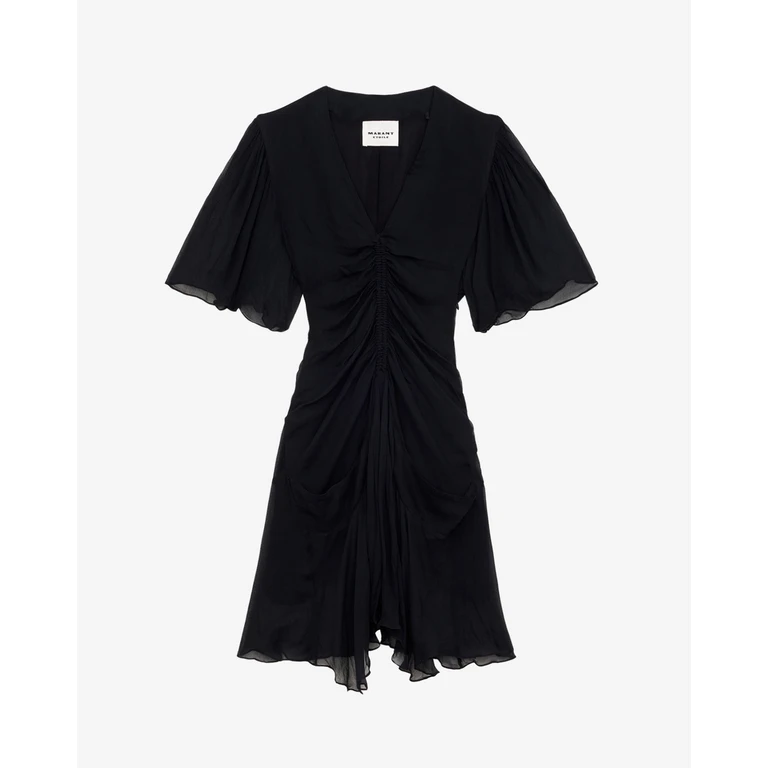 Robe Vivienne - Femme - Noir - Taille36 - Marant Étoile