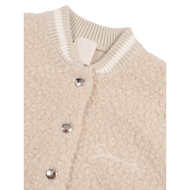 Givenchy Kids Jacket Beige Cardigan