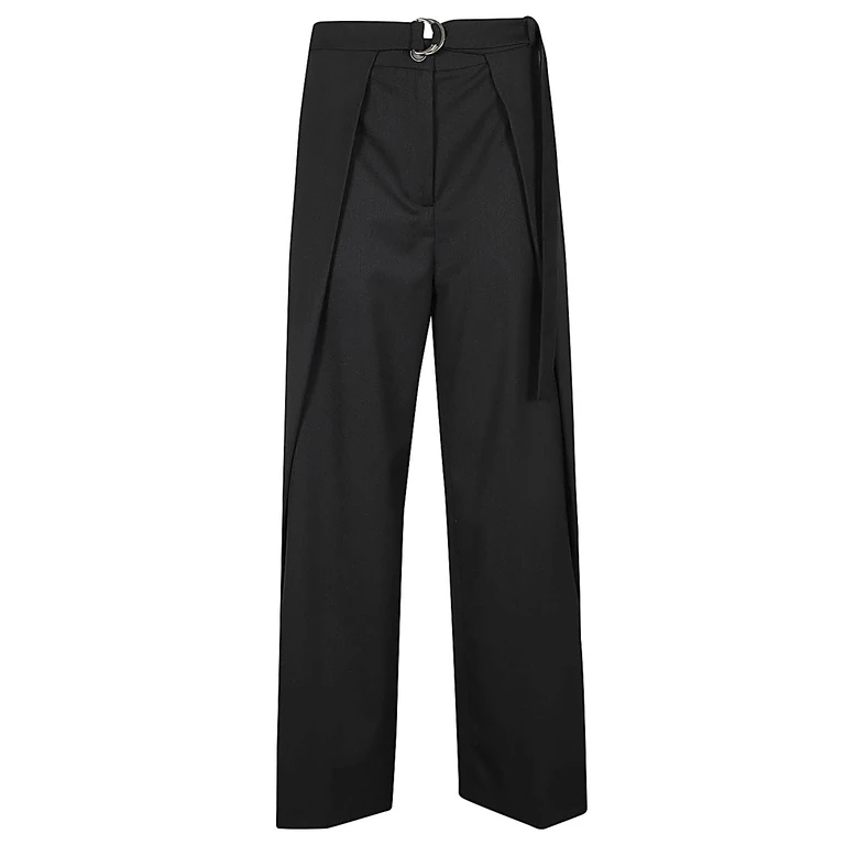 Erika Cavallini Semi-Couture Trousers Black - Women