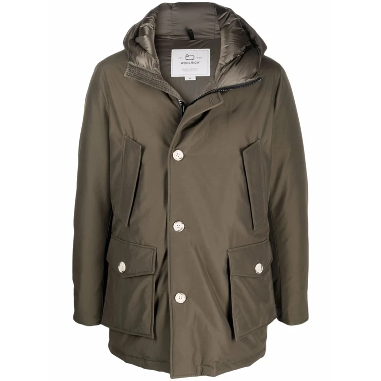 Woolrich Arctic Parka Green Co Pa Cappotto - Men