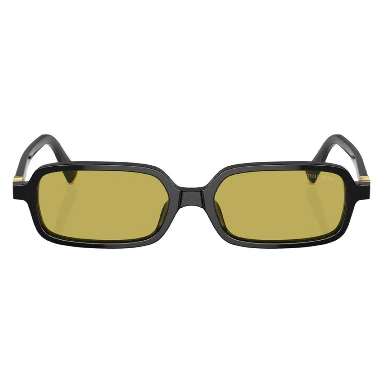 Miu Miu Olive Green Rectangular Ladies Sunglasses MU 11ZSF 16K07O 52