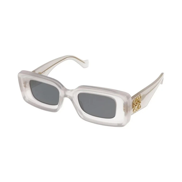 Loewe Smoke Mirror Rectangular Ladies Sunglasses LW40101I 25C 46