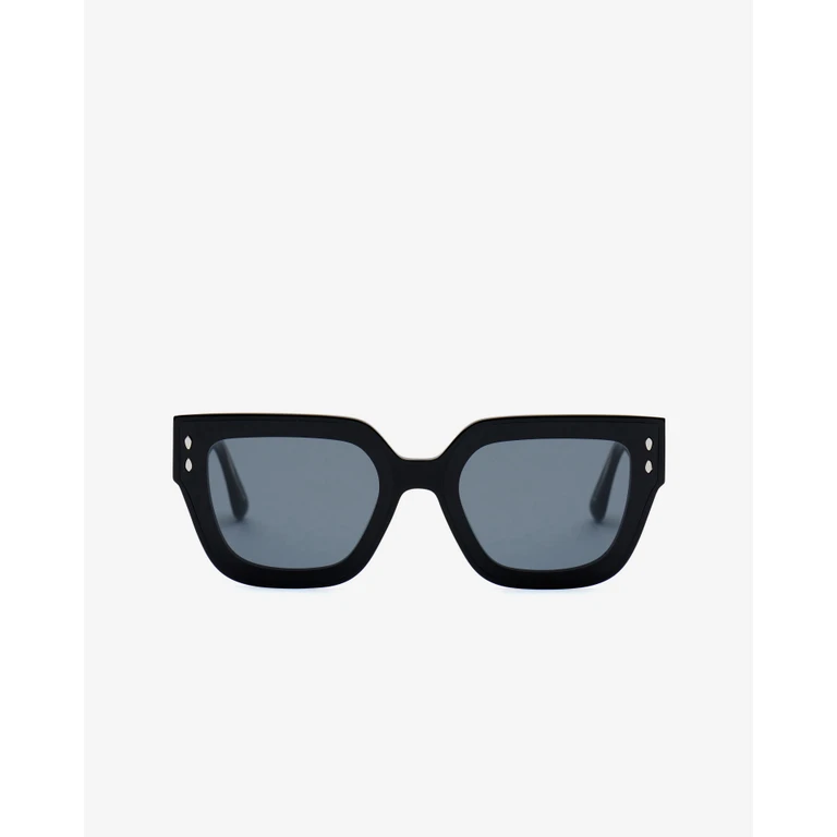 Lunettes De Soleil Niby - Femme - Noir Pall-gris - - Isabel Marant