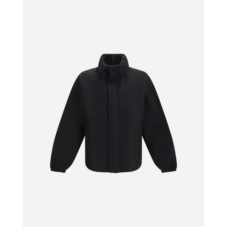 GUCCI Compact cotton zip Jacket Male 48