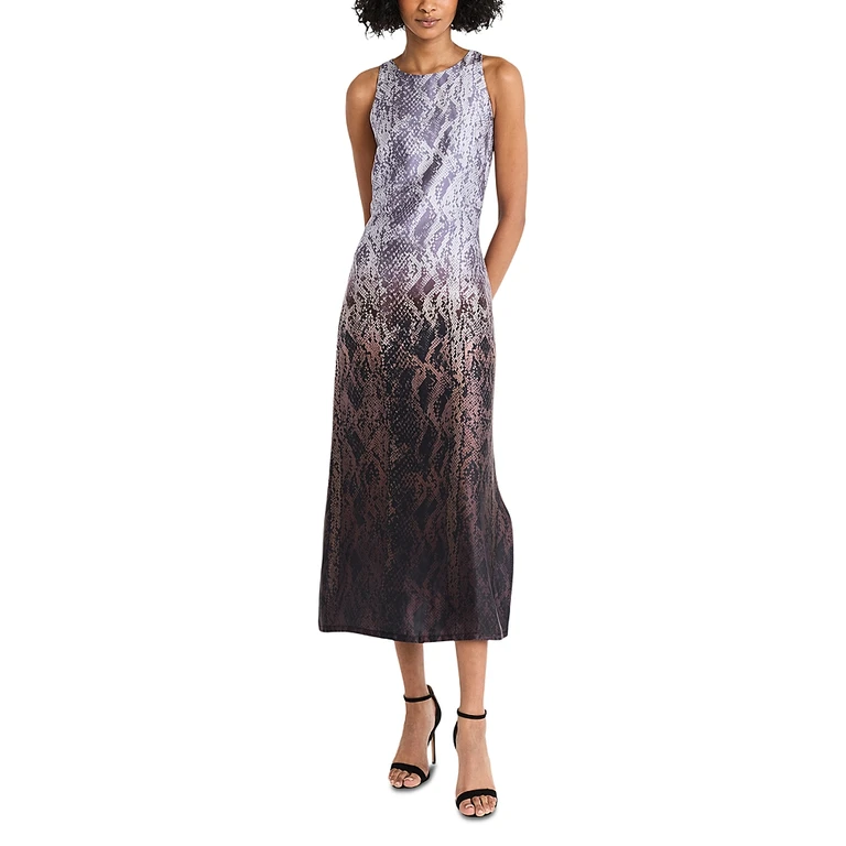 Luxely Sleeveless Column Maxi Dress