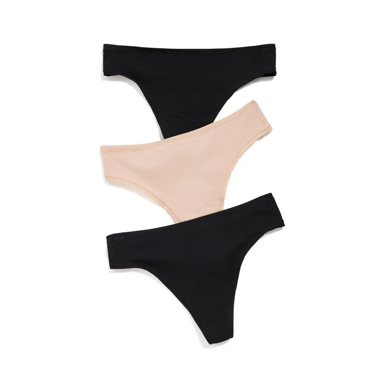 Natori Bliss Bare Thongs, Pack Of 3