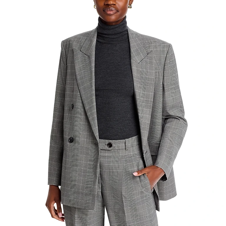 Boss Juseka Plaid Blazer