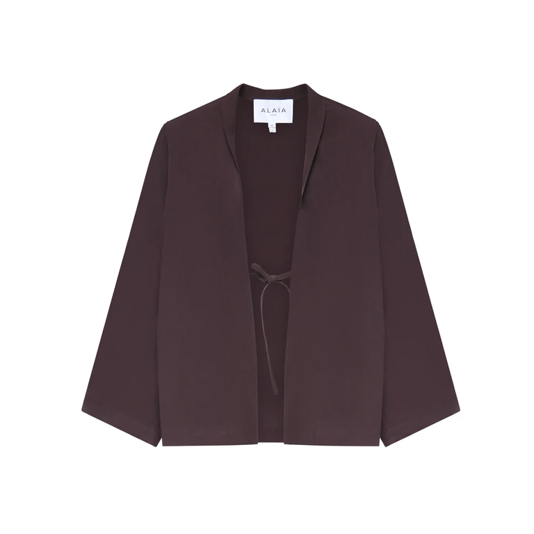 Alaia Jackets Aubergine - Women