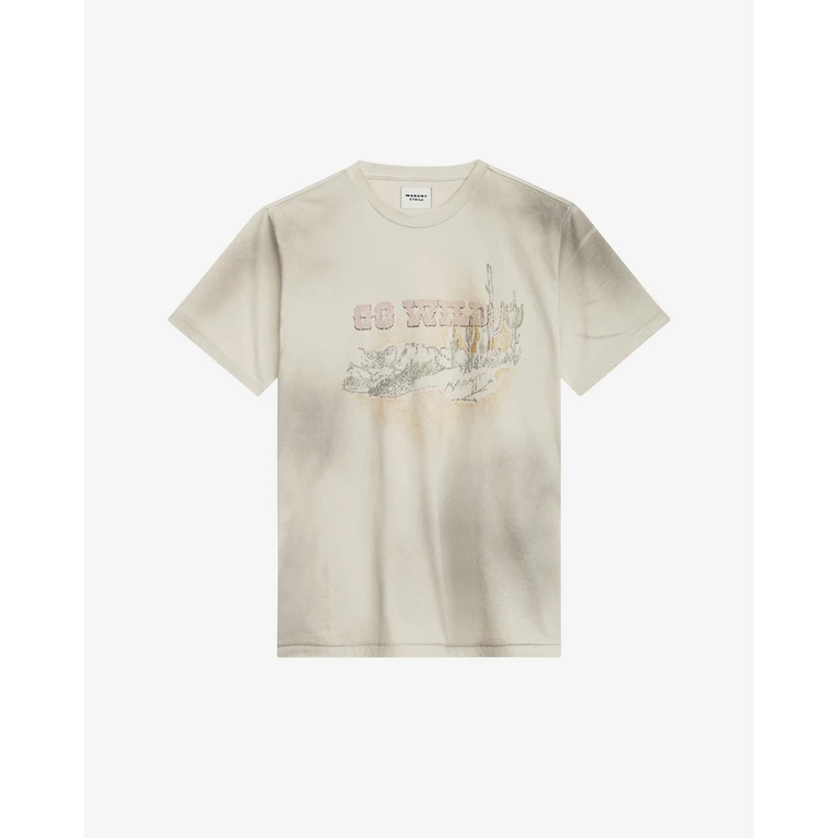 T-shirt Honore - Homme - Beige - Taillexs - Isabel Marant