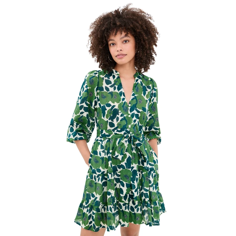 Birds of Paradis Celeste Vega Floral Dress Vega Floral XS