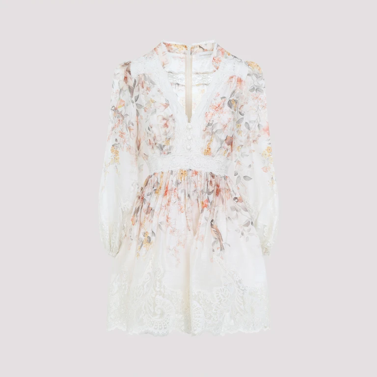 Zimmermann Luca Lace Lantern Dress