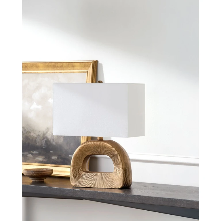 Hennes Gold Accent Table Lamp