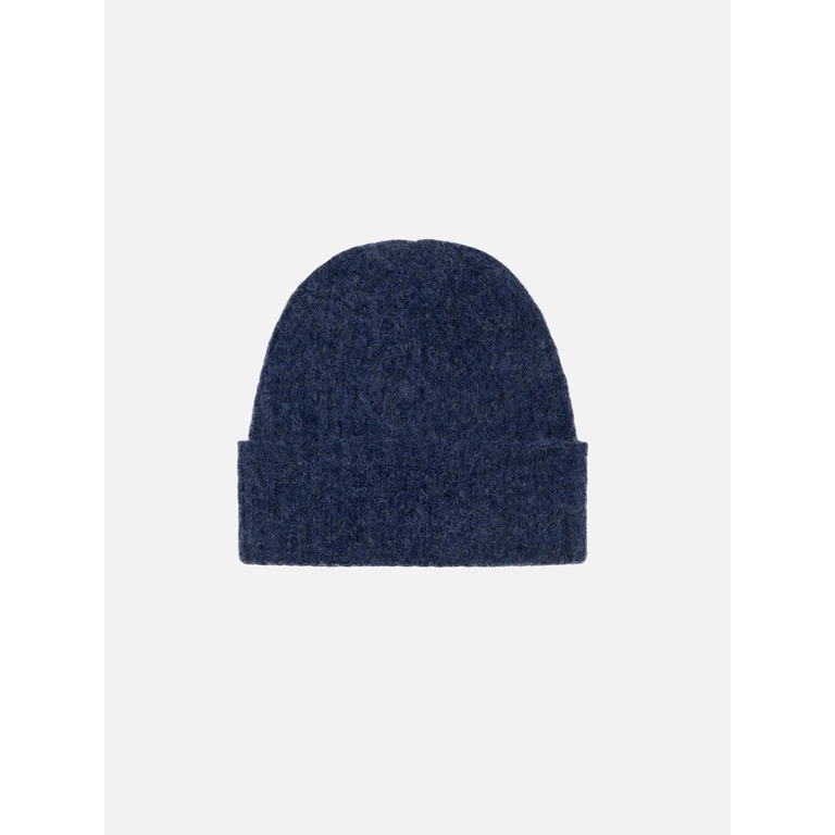 Mc2 Saint Barth Wengen Navy Blue Stretch Alpaca Hat - Unisex