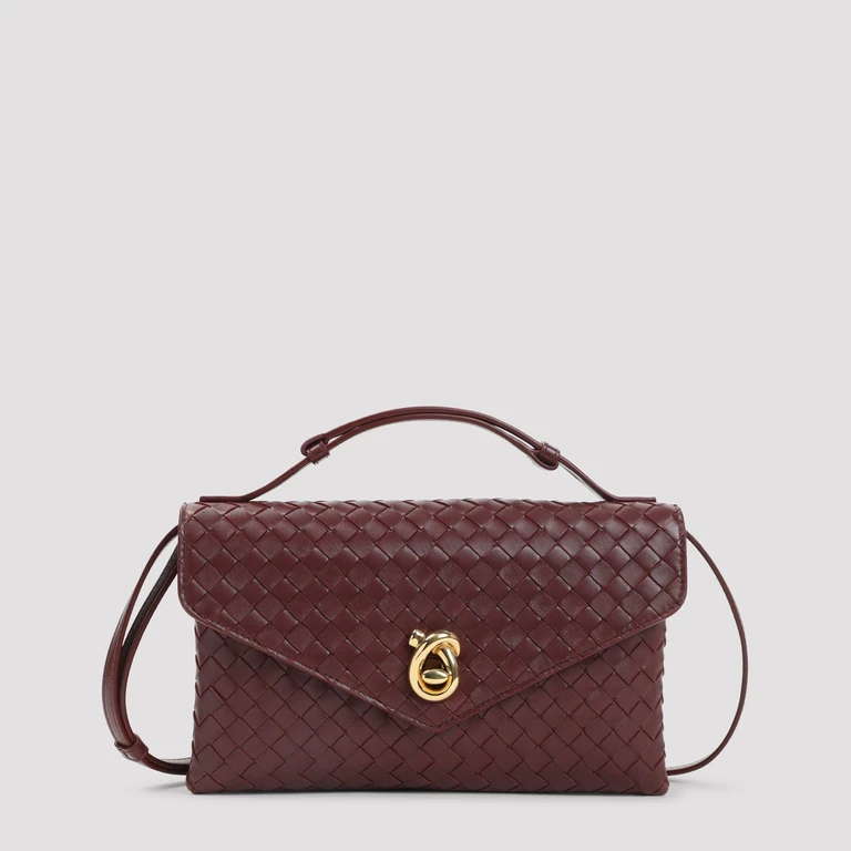 BOTTEGA VENETA - Bottega Veneta Knot Lock Shoulder Bag