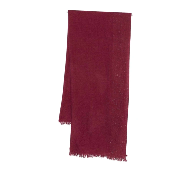 Faliero Sarti Écharpe - Rouge Brun (I260462KUNDY97259)