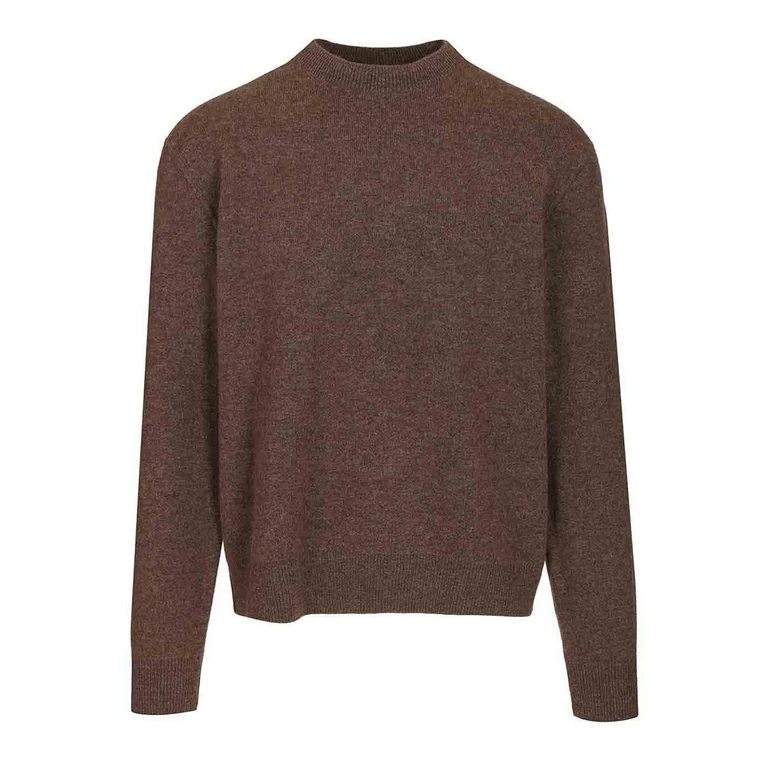 Acne Studios Pull Col Rond - Marron
