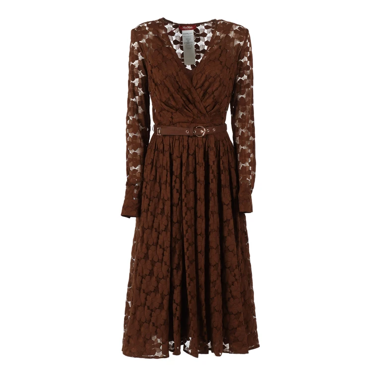 MAX MARA STUDIO Agrume midi Dress in lace Female L