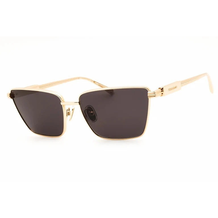 Ferragamo Grey Cat Eye Ladies Sunglasses SF331S 738 59