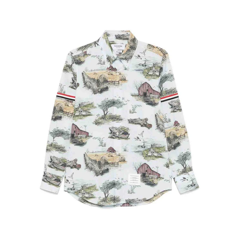 Thom Browne Chemise - Multicolore