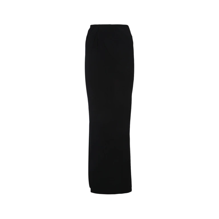 Jacquemus La Jupe Peplo Black Cotton Gonne - Women