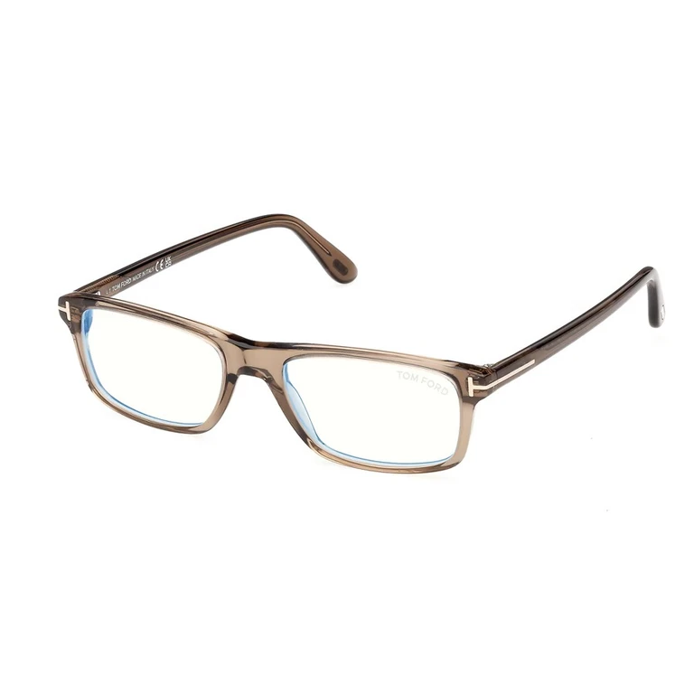 Tom Ford Blue Light Block Pilot Mens Eyeglasses FT6119-B 048 53