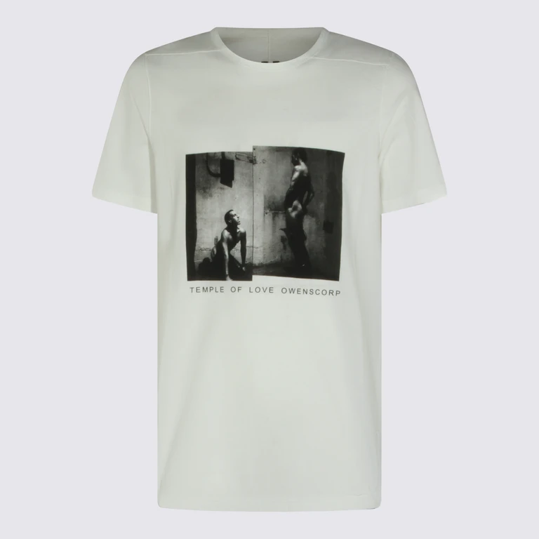 DRKSHDW White Cotton Level T-shirt