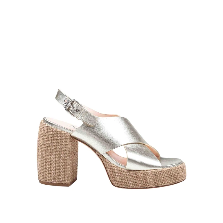 AGL Sandales - Or Blanc