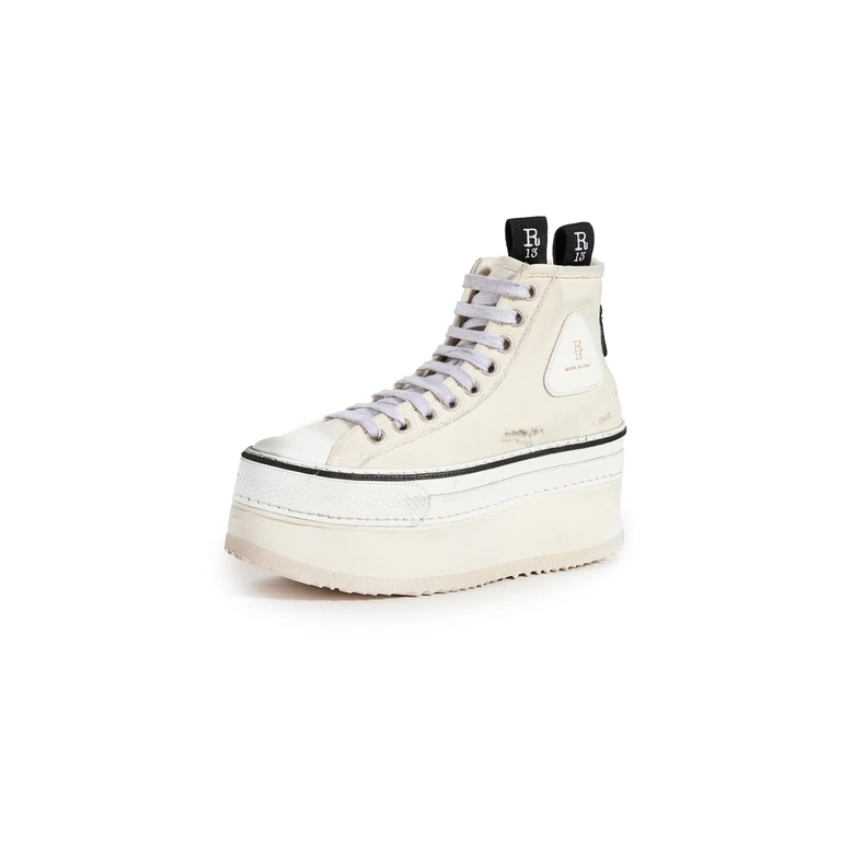 R13 High-Top Sneaker Schwarz 5