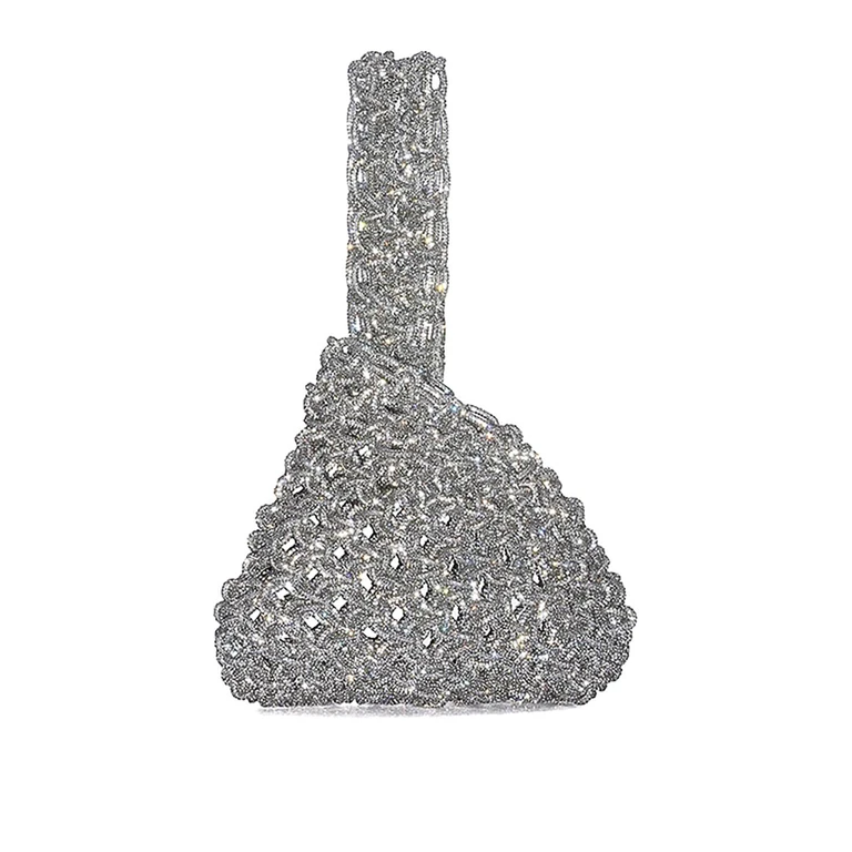 Hibourama Sac Porté Épaule - Argent