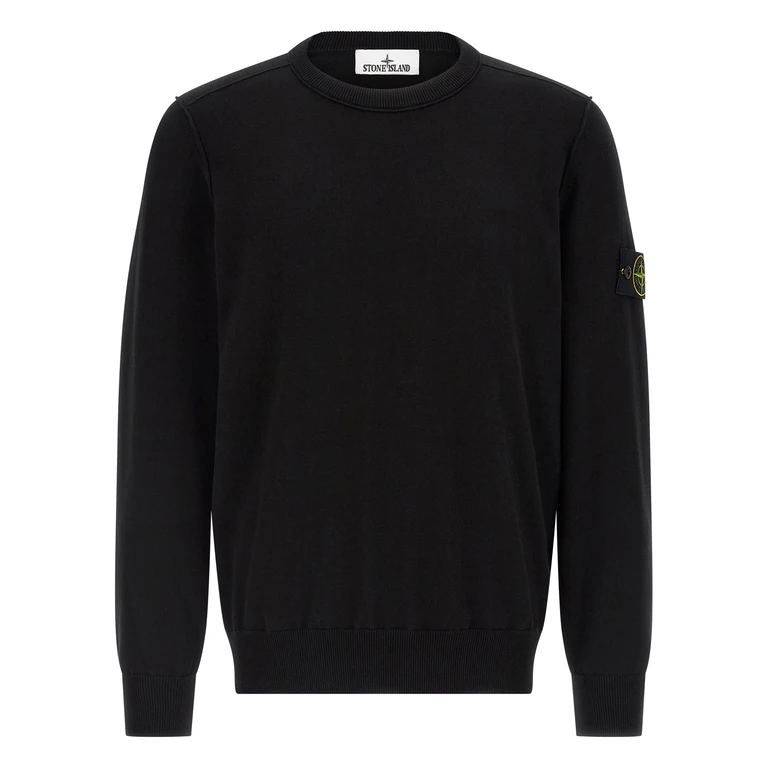 Jersey de algodón orgánico Stone Island