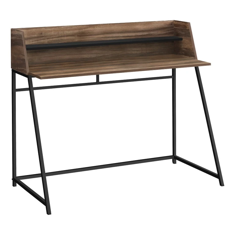 Mid-Century Modern Reclaimed Wood Computer Desk