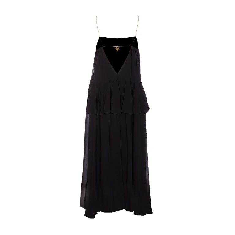 Chloé Silk Georgette Long Dress