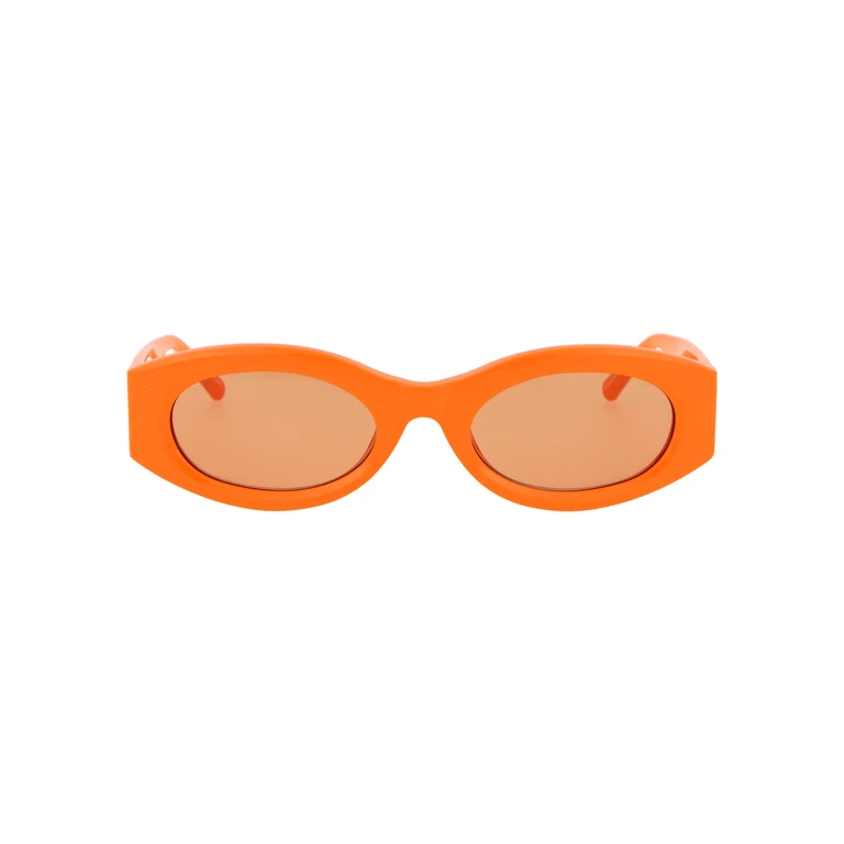 The Attico Attico38c2sun C2 Orange/silver/orange Acetate Sunglasses - Women