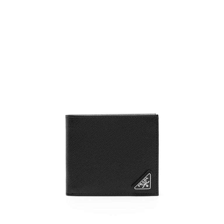 Portefeuille en cuir avec logo Maison Margiela