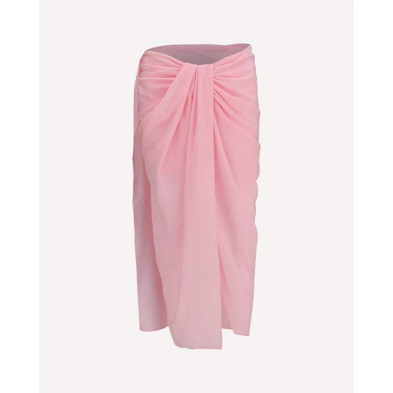 JACQUEMUS Pareo Skirt in stretch muslin Female 36