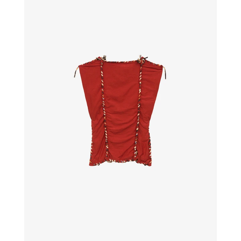 Top Zohra - Femme - Orange - Taille34 - Isabel Marant