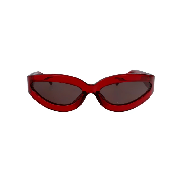 The Attico Attico56c2sun Red/yellowgold/brown Acetate Sunglasses - Women