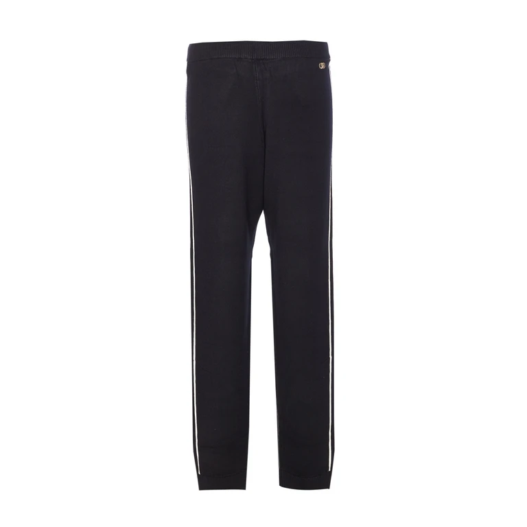 Liu Jo Trousers Black Viscose - Women